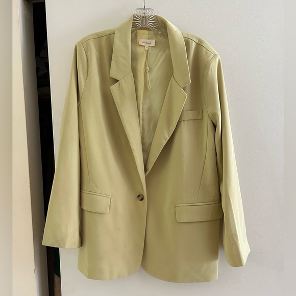 BOHME Crystal Blazer in Lime - M / Lime - Picture 2 of 4